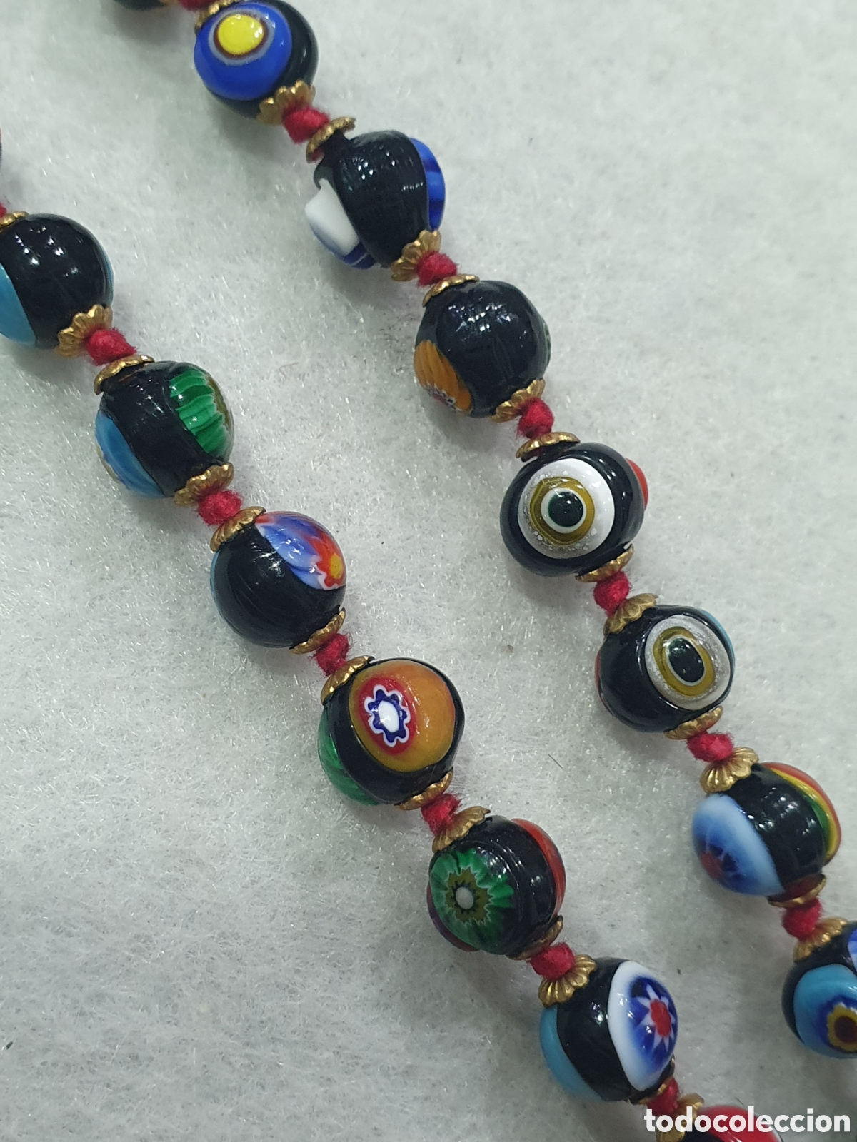 Joyeria: Collar en cristal de Murano. (L67) - Foto 4