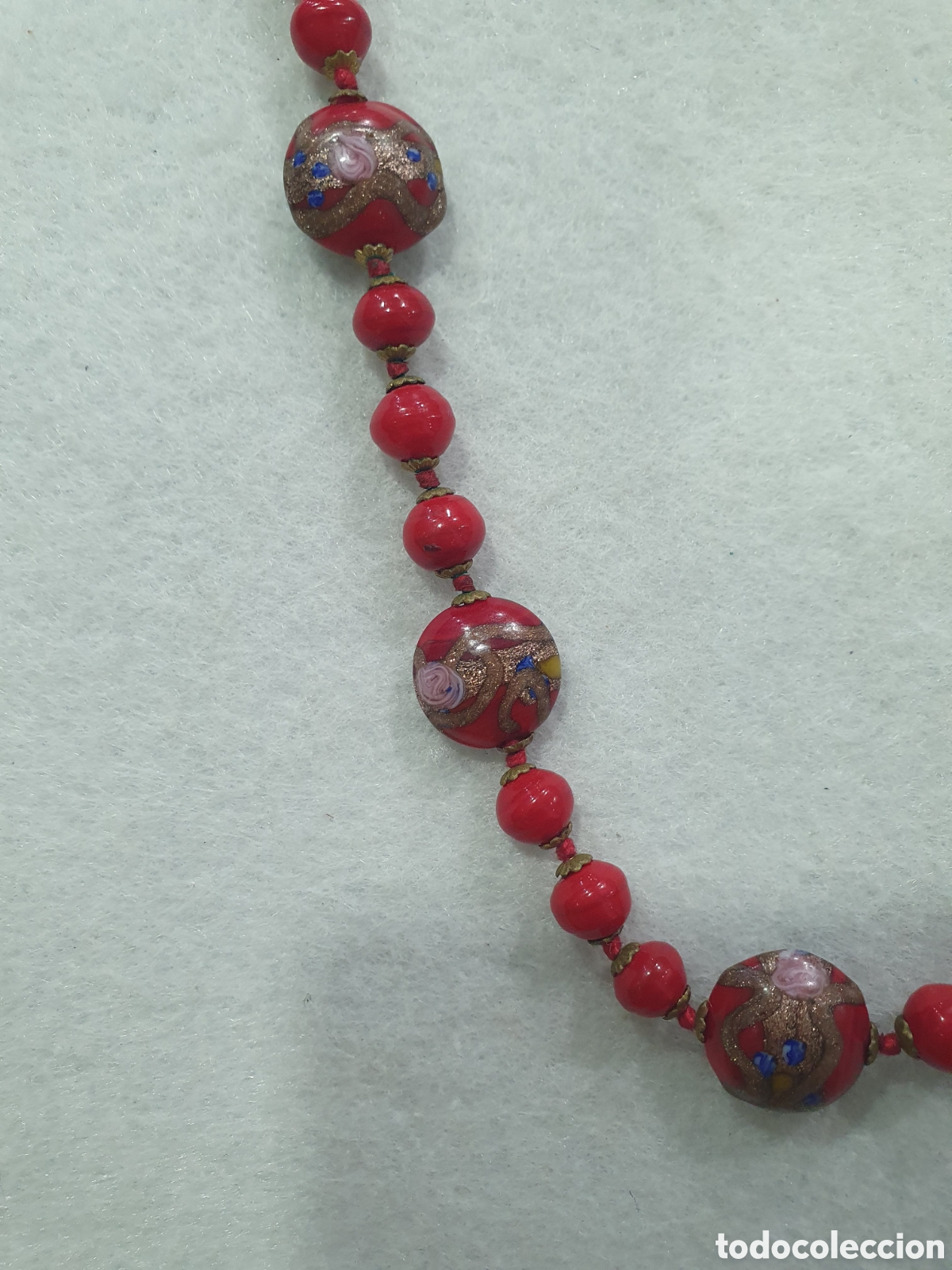 Joyeria: Collar en cristal de Murano. (L67) - Foto 3