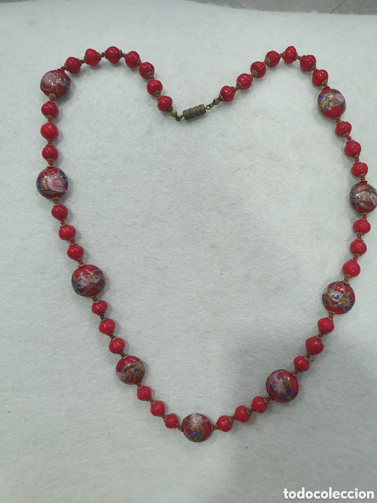 Joyeria: Collar en cristal de Murano. (L67) - Foto 1