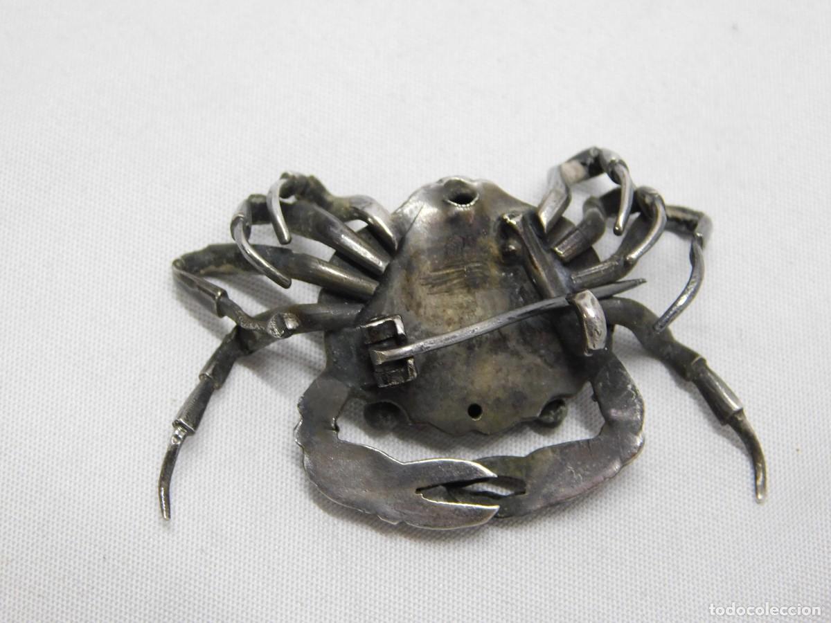 Joyeria: ANTIGUO BROCHE DE PLATA - Foto 7
