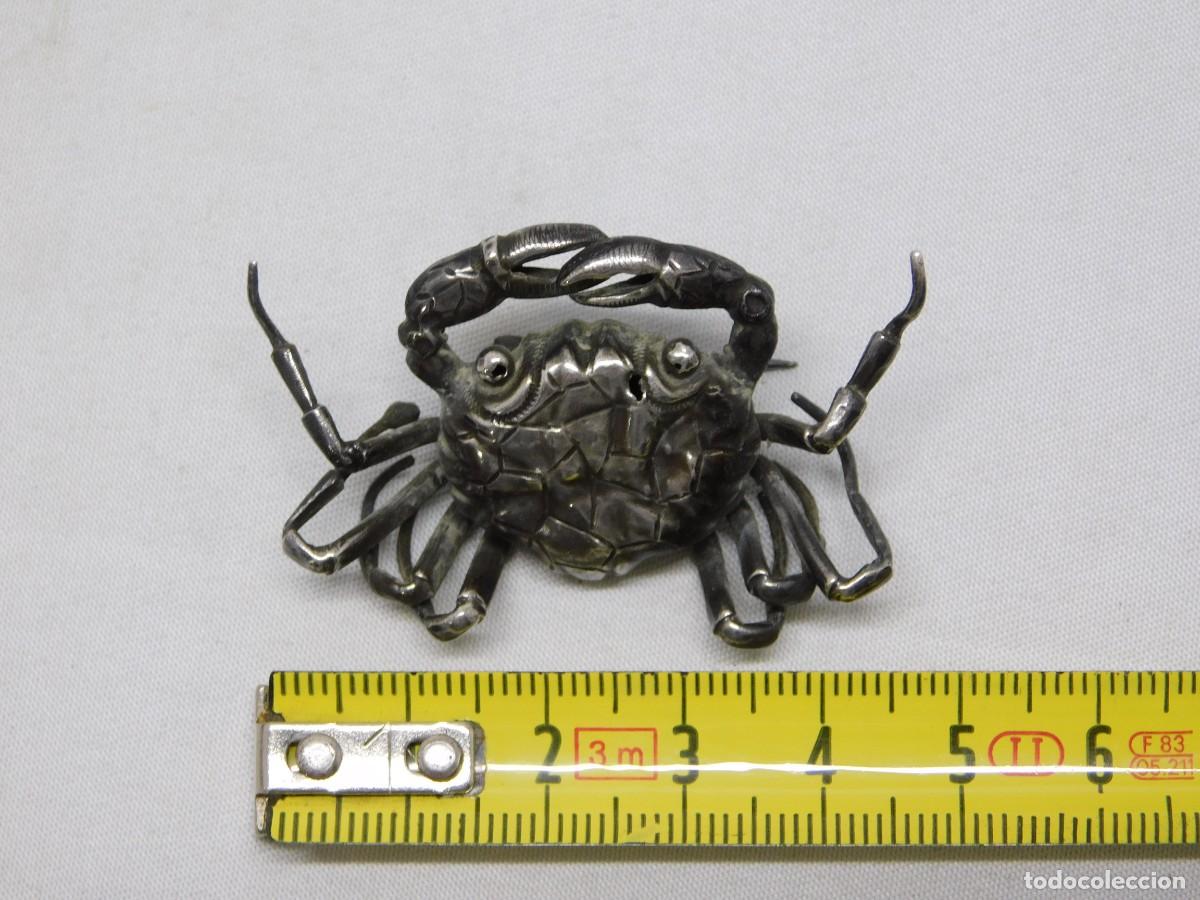 Joyeria: ANTIGUO BROCHE DE PLATA - Foto 8