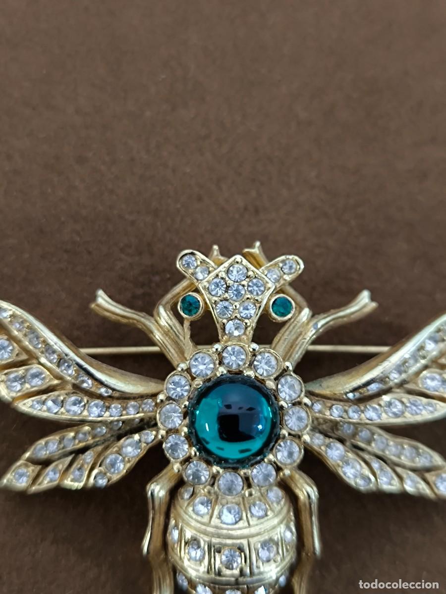 Joyeria: BROCHE VINTAGE EN FORMA DE ESCARABAJO - Foto 3