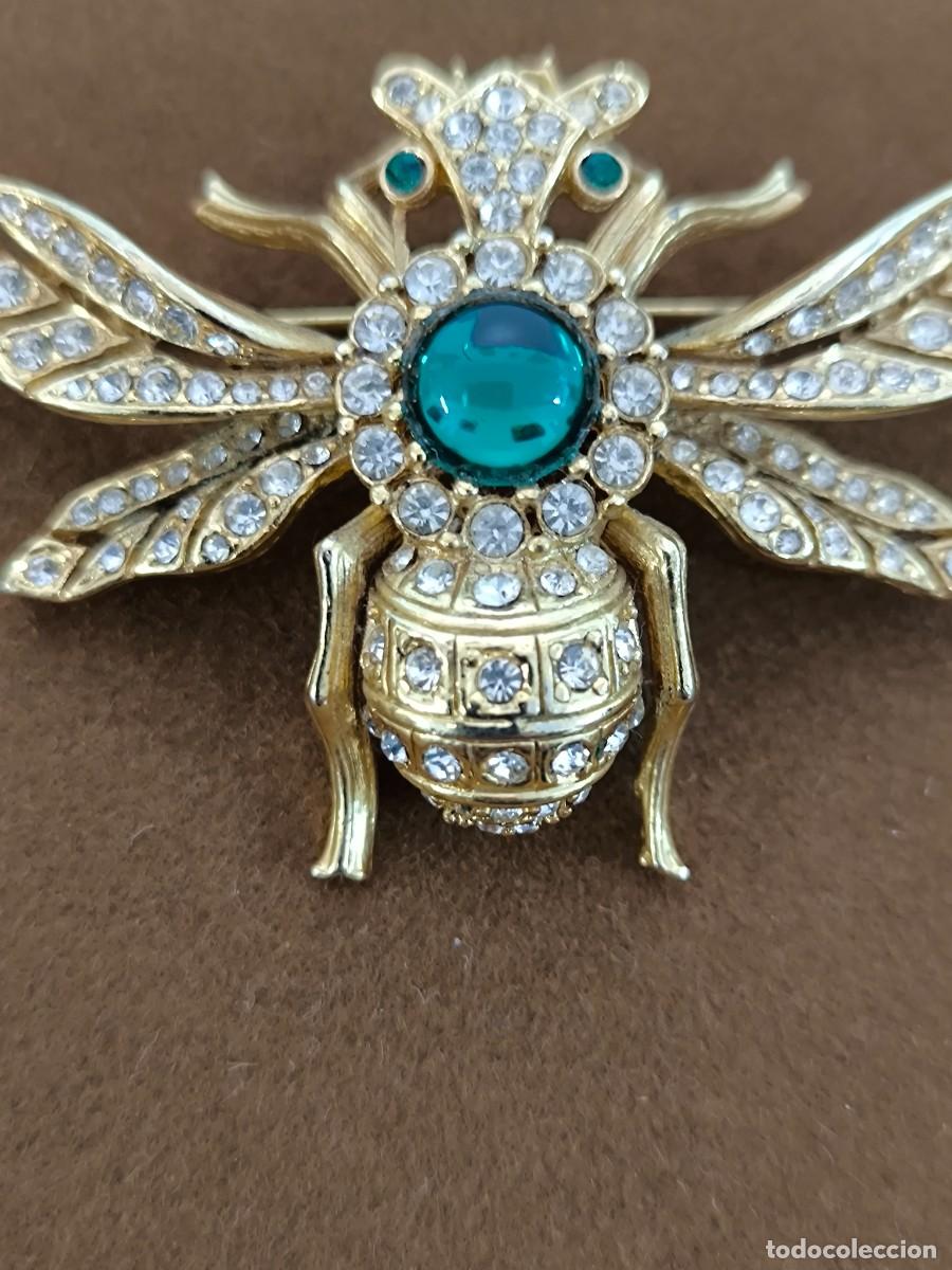 Joyeria: BROCHE VINTAGE EN FORMA DE ESCARABAJO - Foto 4