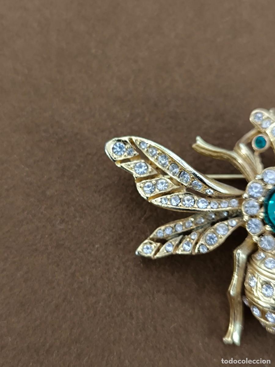 Joyeria: BROCHE VINTAGE EN FORMA DE ESCARABAJO - Foto 5