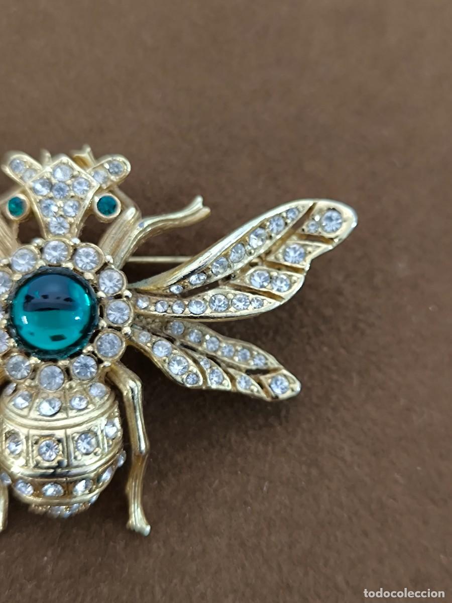 Joyeria: BROCHE VINTAGE EN FORMA DE ESCARABAJO - Foto 6