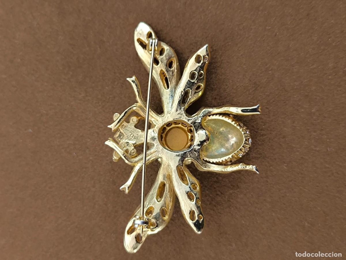 Joyeria: BROCHE VINTAGE EN FORMA DE ESCARABAJO - Foto 7