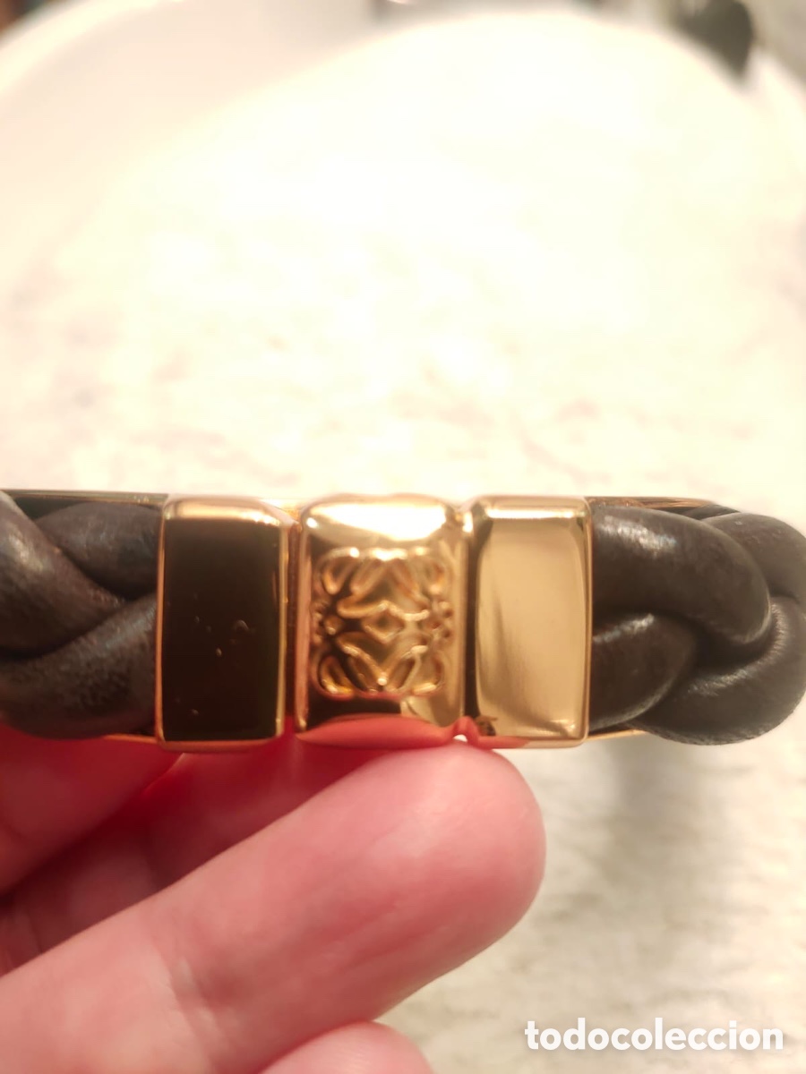 Joyeria: Pulsera Loewe metal y piel - Foto 3