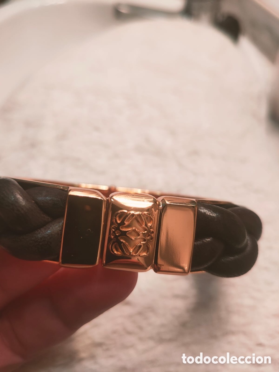 Joyeria: Pulsera Loewe metal y piel - Foto 9