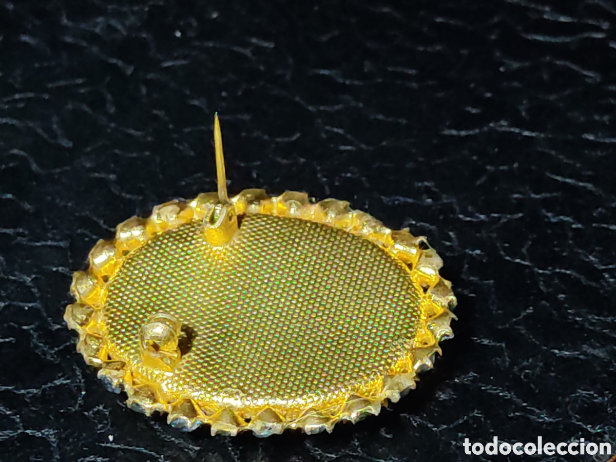 Joyeria: Hermoso broche camafeo tallado en concha. *M* - Foto 4