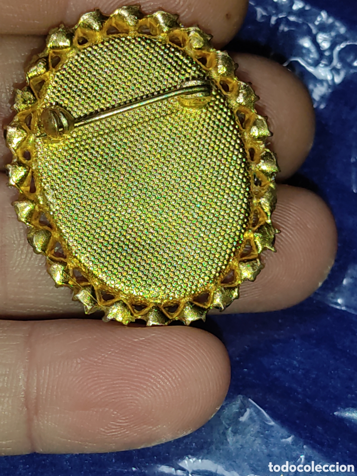 Joyeria: Hermoso broche camafeo tallado en concha. *M* - Foto 5
