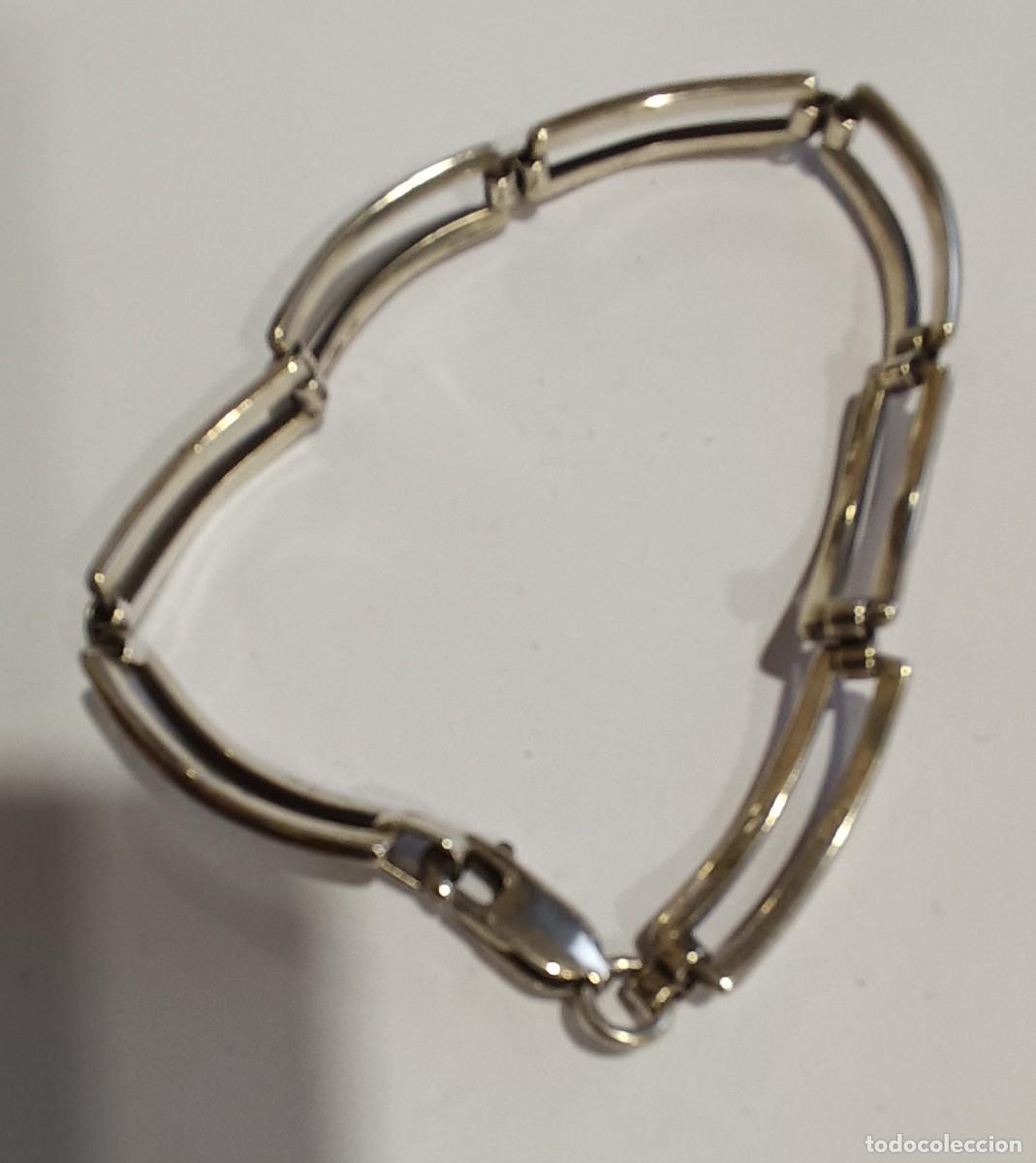 Joyeria: PULSERA DE PLATA CON CONTRASTE 925 - Foto 2