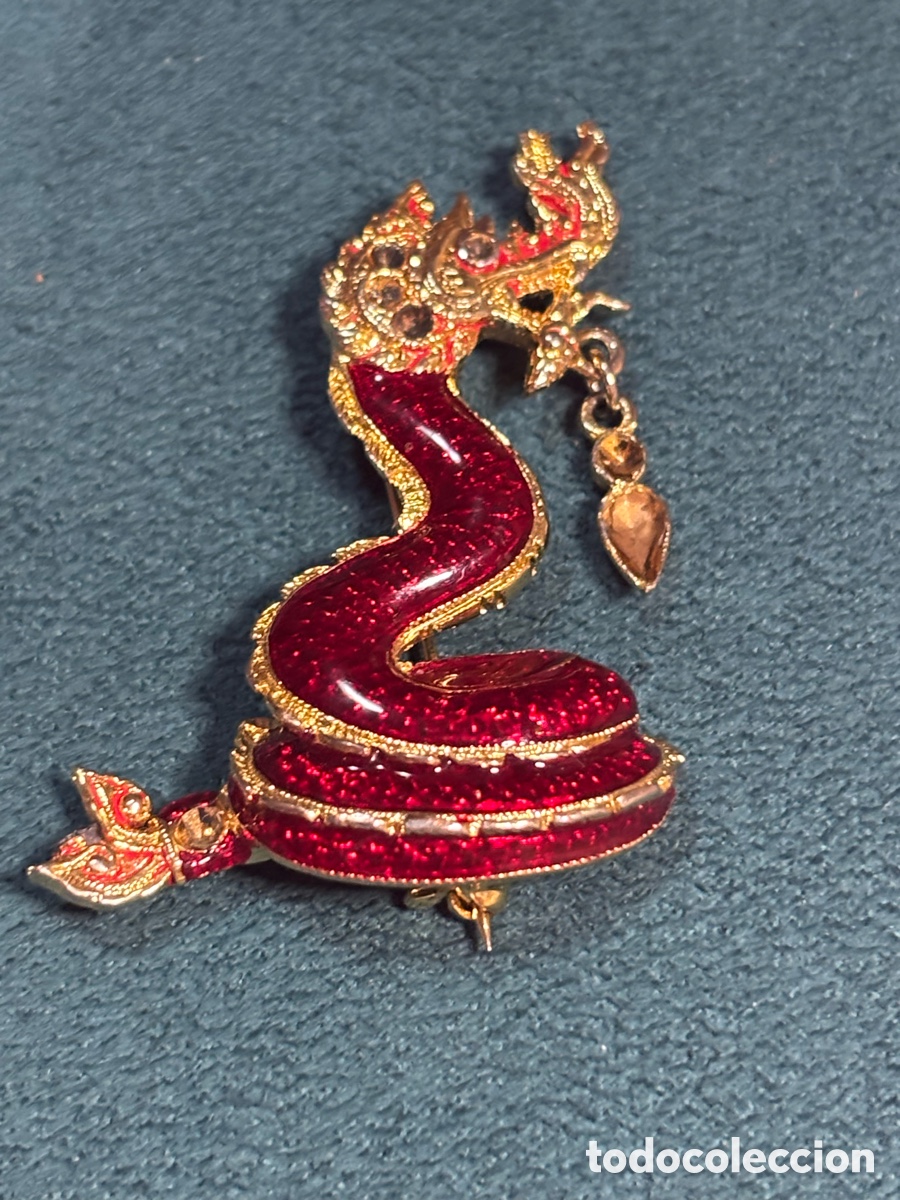 Joyeria: Broche de drag&oacute;n bisuter&iacute;a - Foto 1