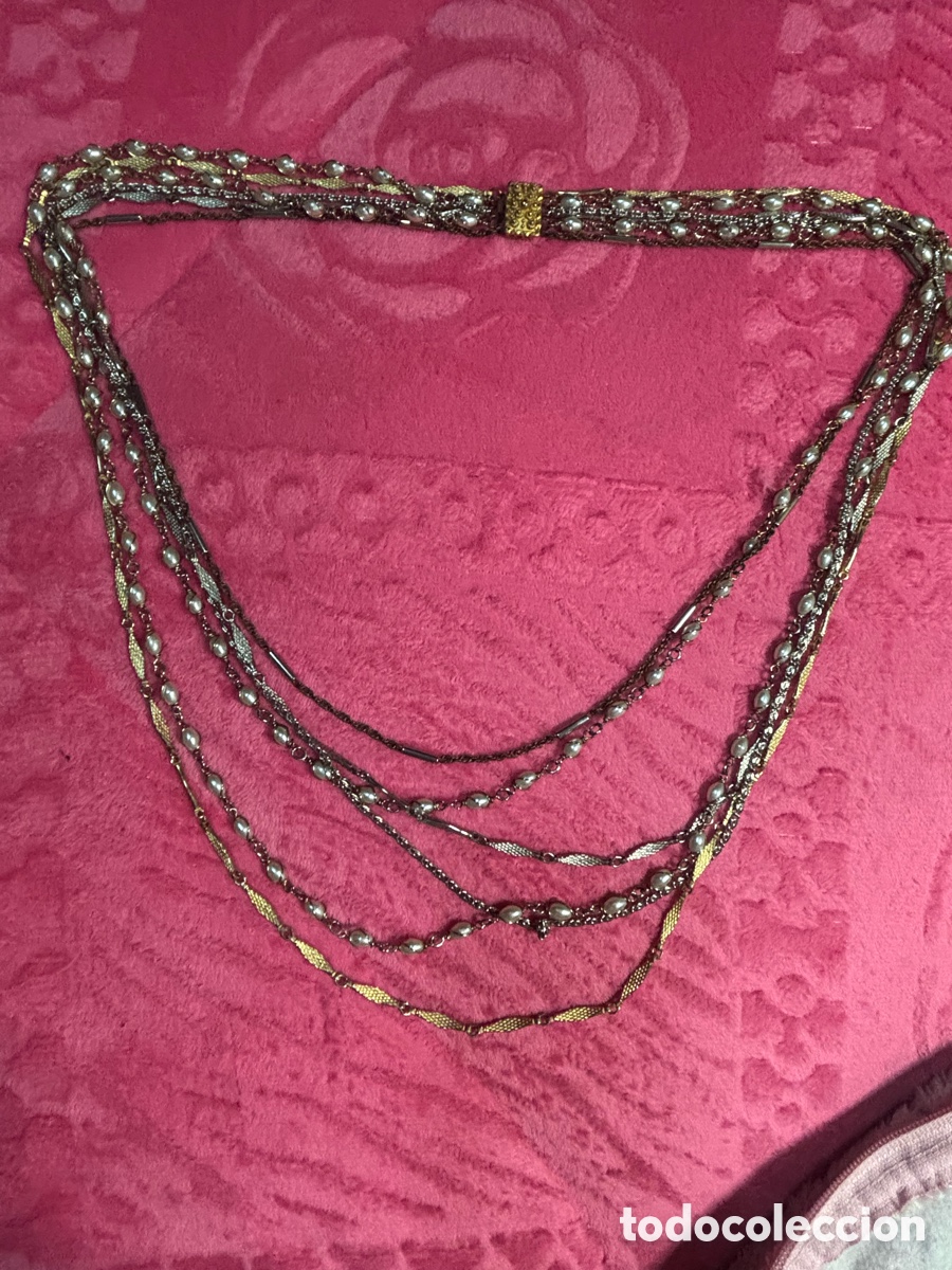 Joyeria: Collar 6 vueltas vintage - Foto 3