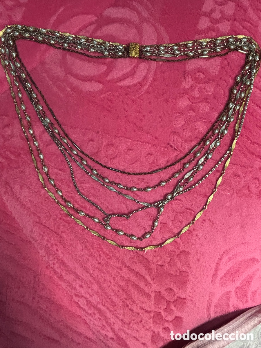 Joyeria: Collar 6 vueltas vintage - Foto 1