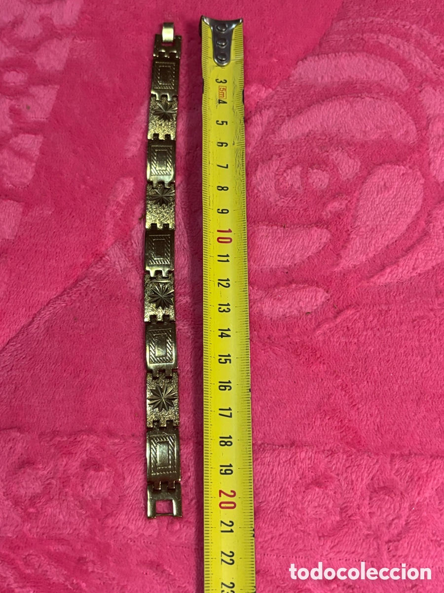 Joyeria: Pulsera dorada vintage - Foto 4