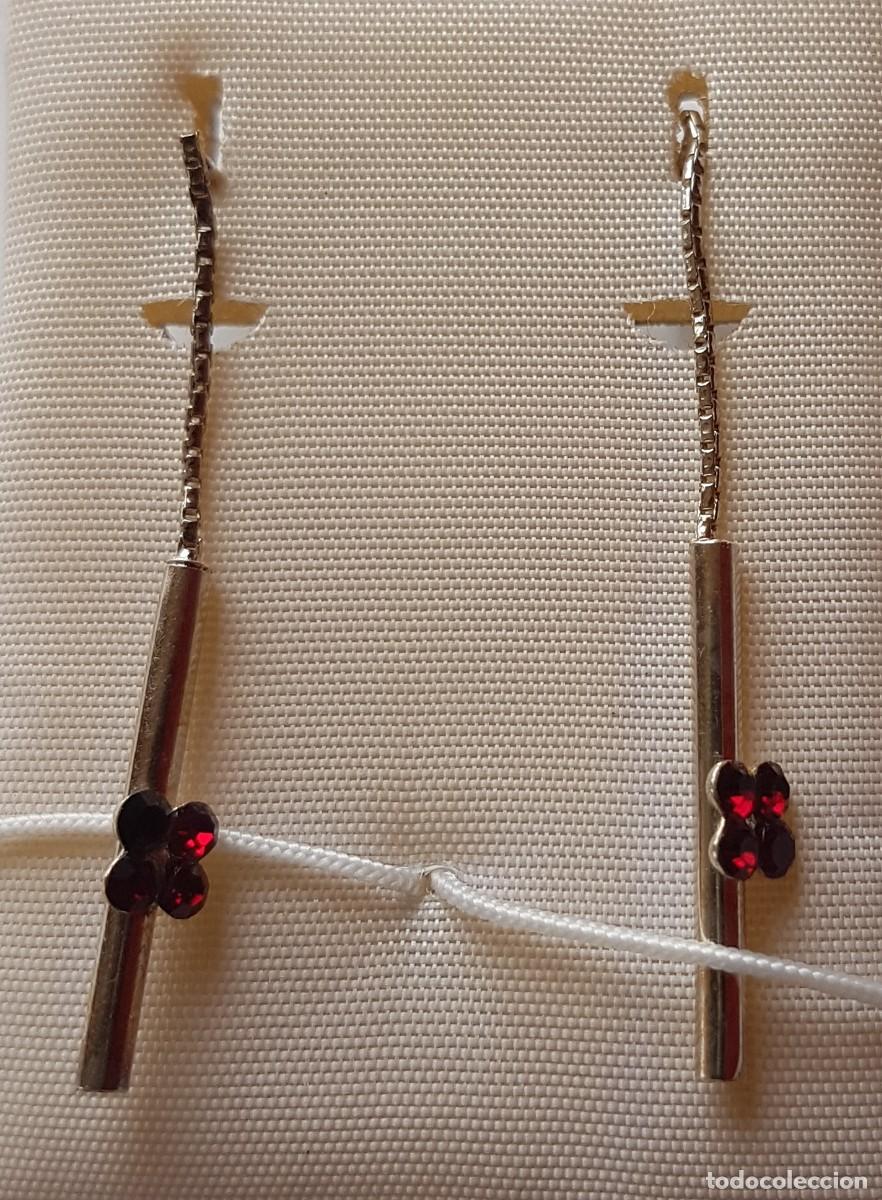 Joyeria: Pendientes de plata de ley 925 mm. largos - Foto 1