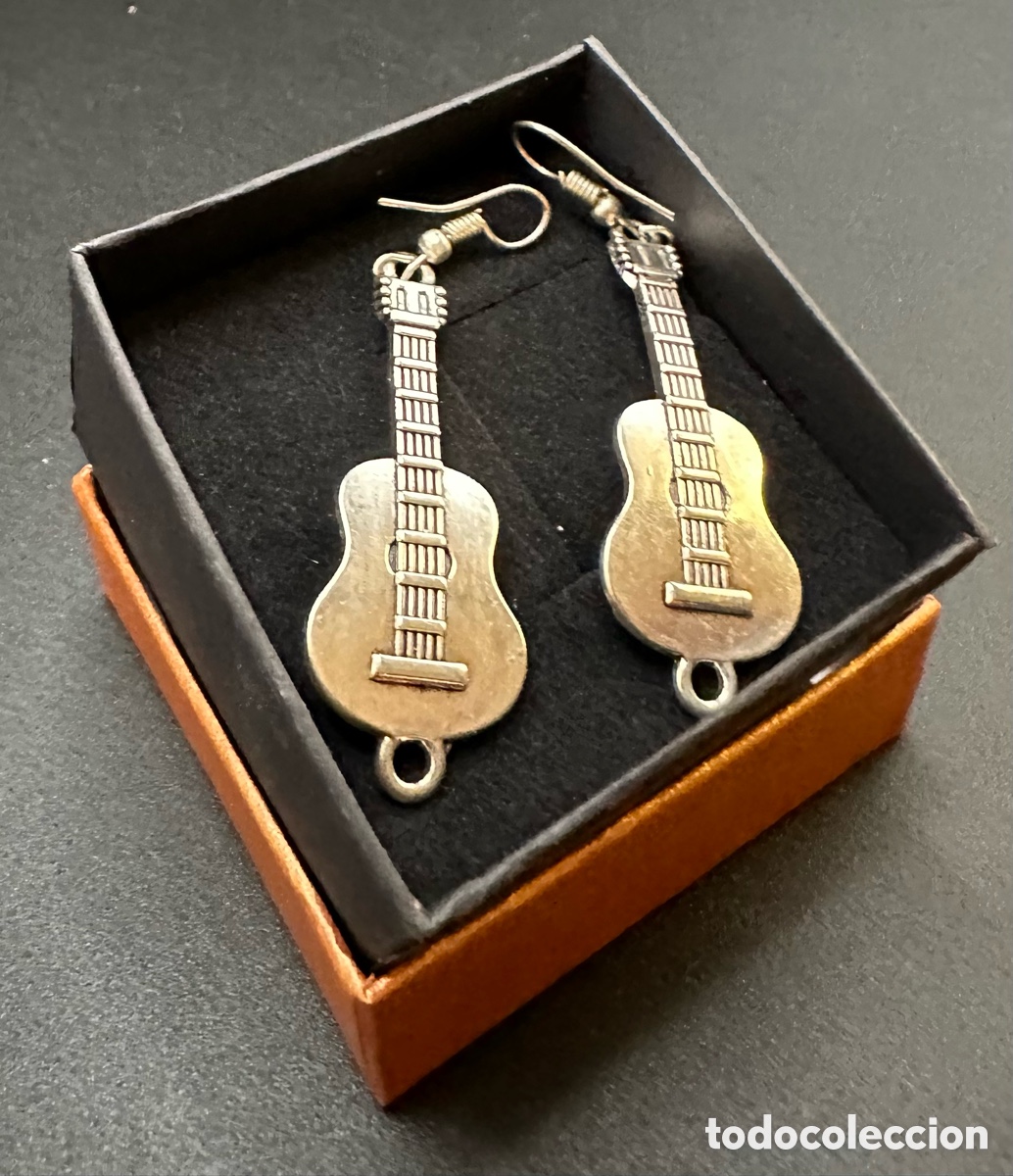 Joyeria: Pendientes de guitarra. A estrenar. - Foto 3