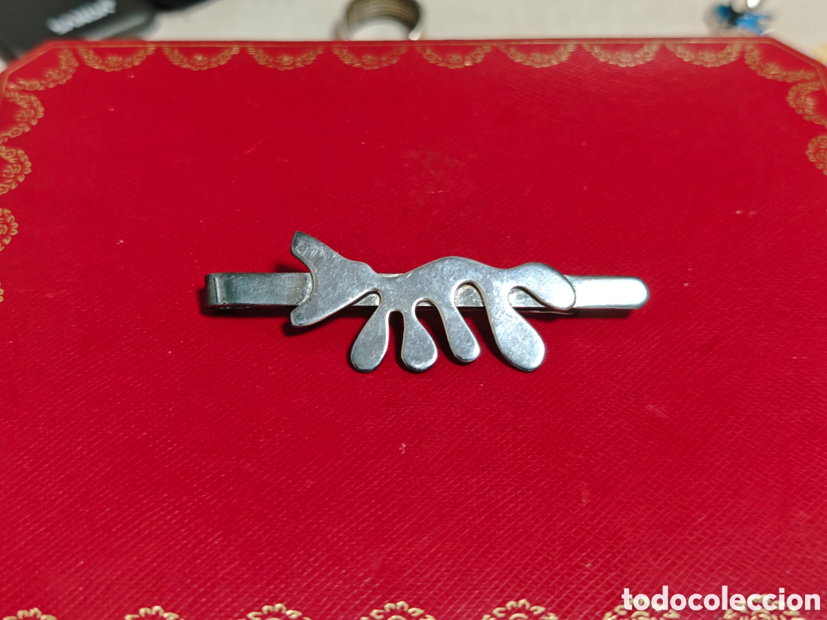 Joyeria: pisacorbatas en plata de ley marca - Foto 1