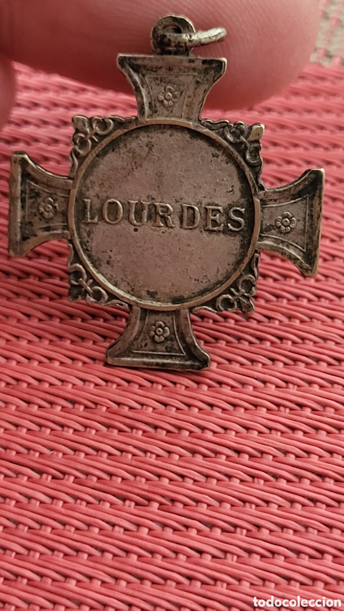 Joyeria: Antiguo colgante Religioso - Foto 2
