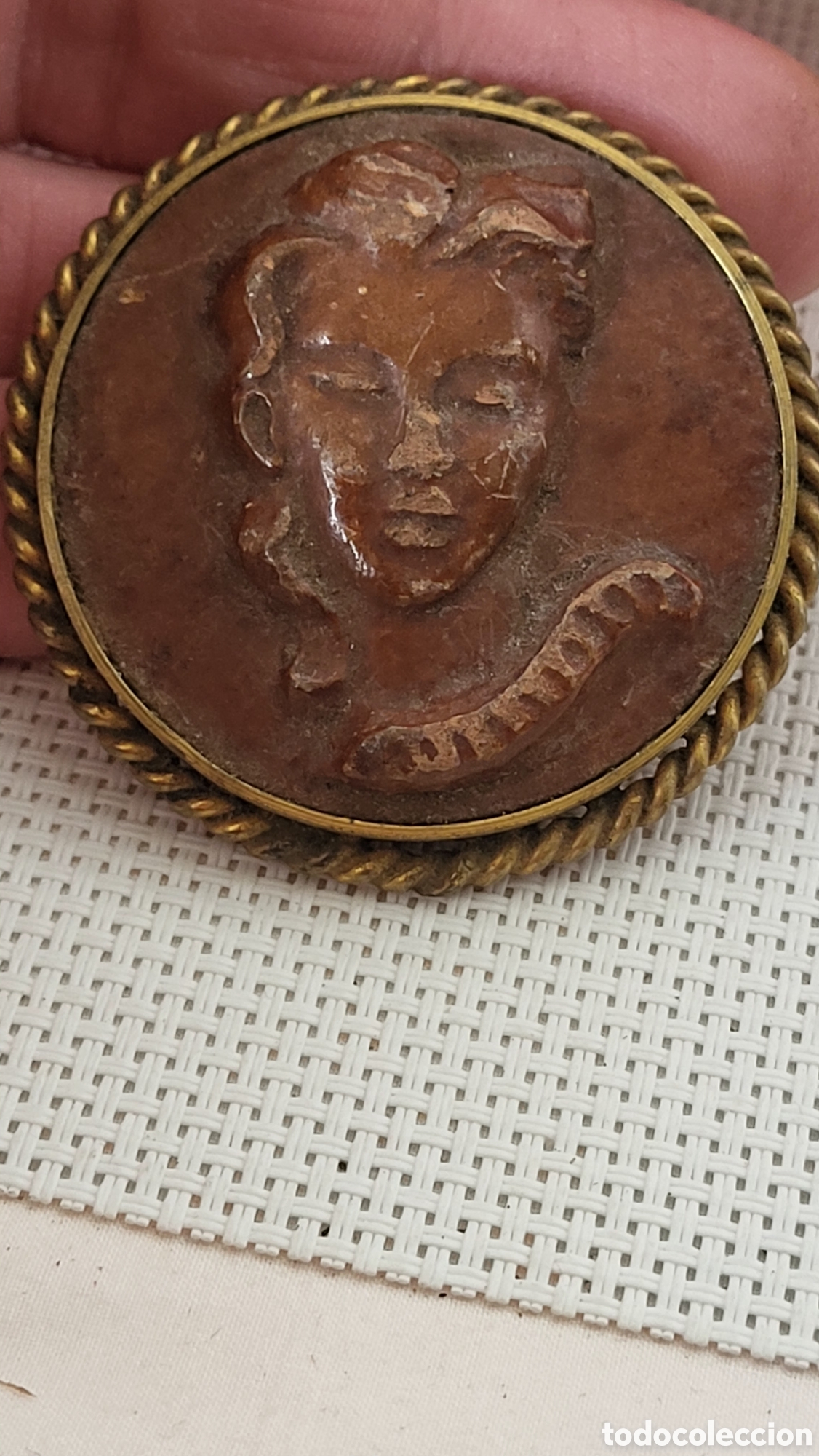 Joyeria: Antiguo broche Vintage - Foto 1