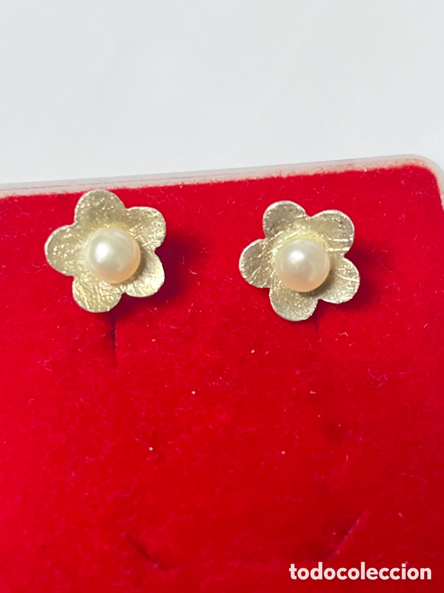 Joyeria: Pendientes de plata y perla / P372 - Foto 1