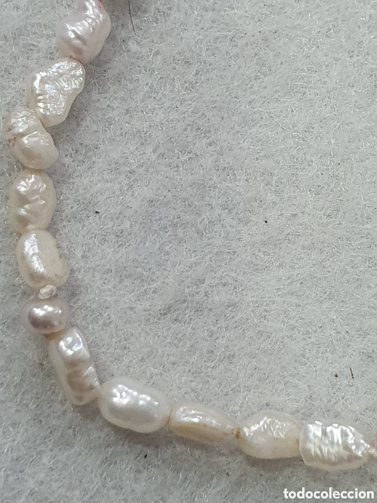 Joyeria: Pulsera con perlas de rio. (L57) - Foto 4