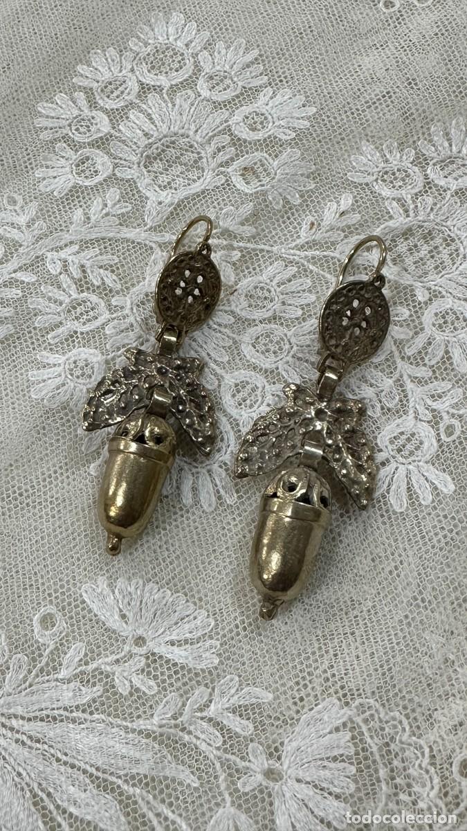 Joyeria: Pendientes de bellota. Indumentaria tradicional. - Foto 16