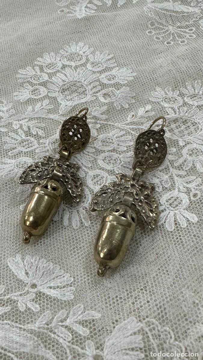 Joyeria: Pendientes de bellota. Indumentaria tradicional. - Foto 17