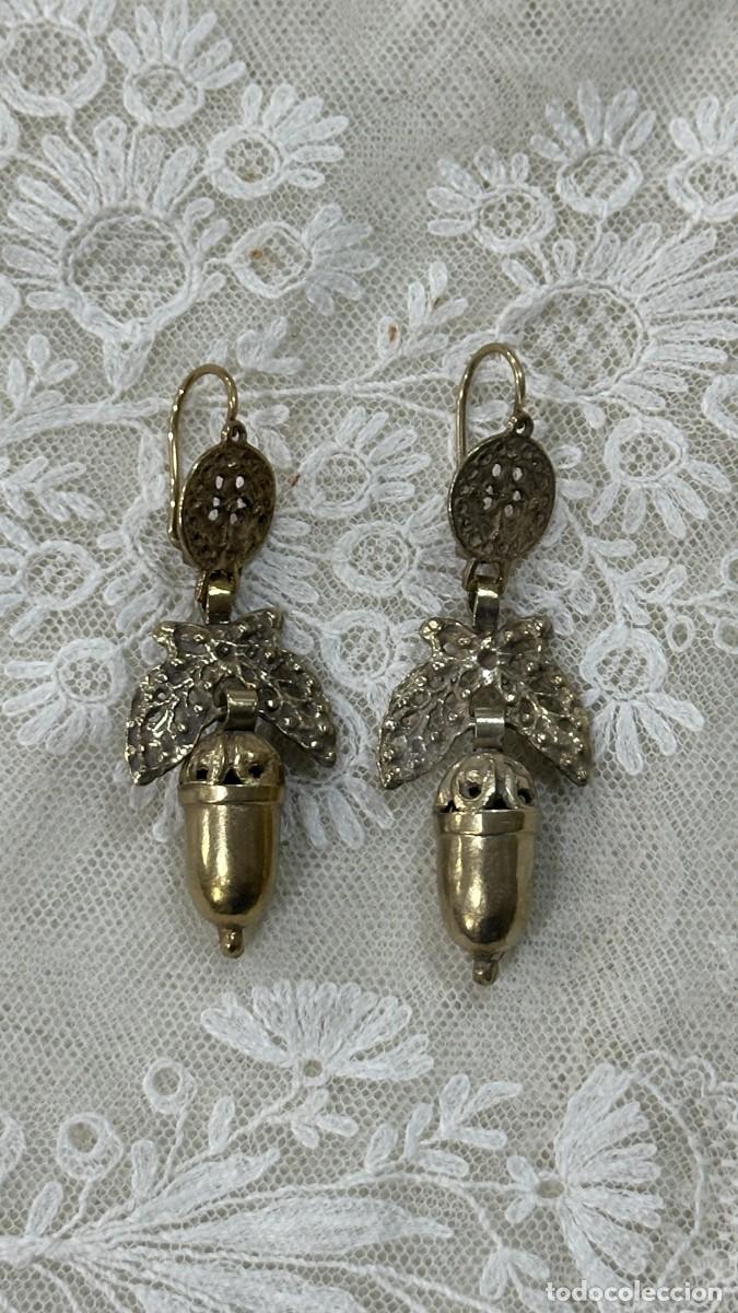 Joyeria: Pendientes de bellota. Indumentaria tradicional. - Foto 18