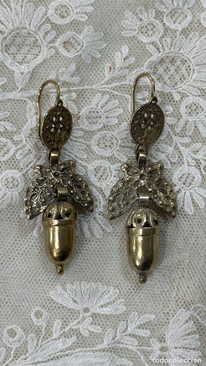 Joyeria: Pendientes de bellota. Indumentaria tradicional. - Foto 19