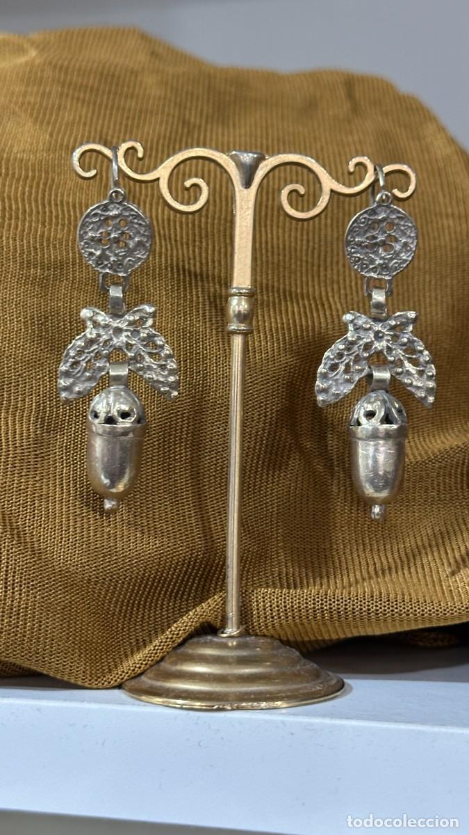 Joyeria: Pendientes de bellota. Indumentaria tradicional. - Foto 24