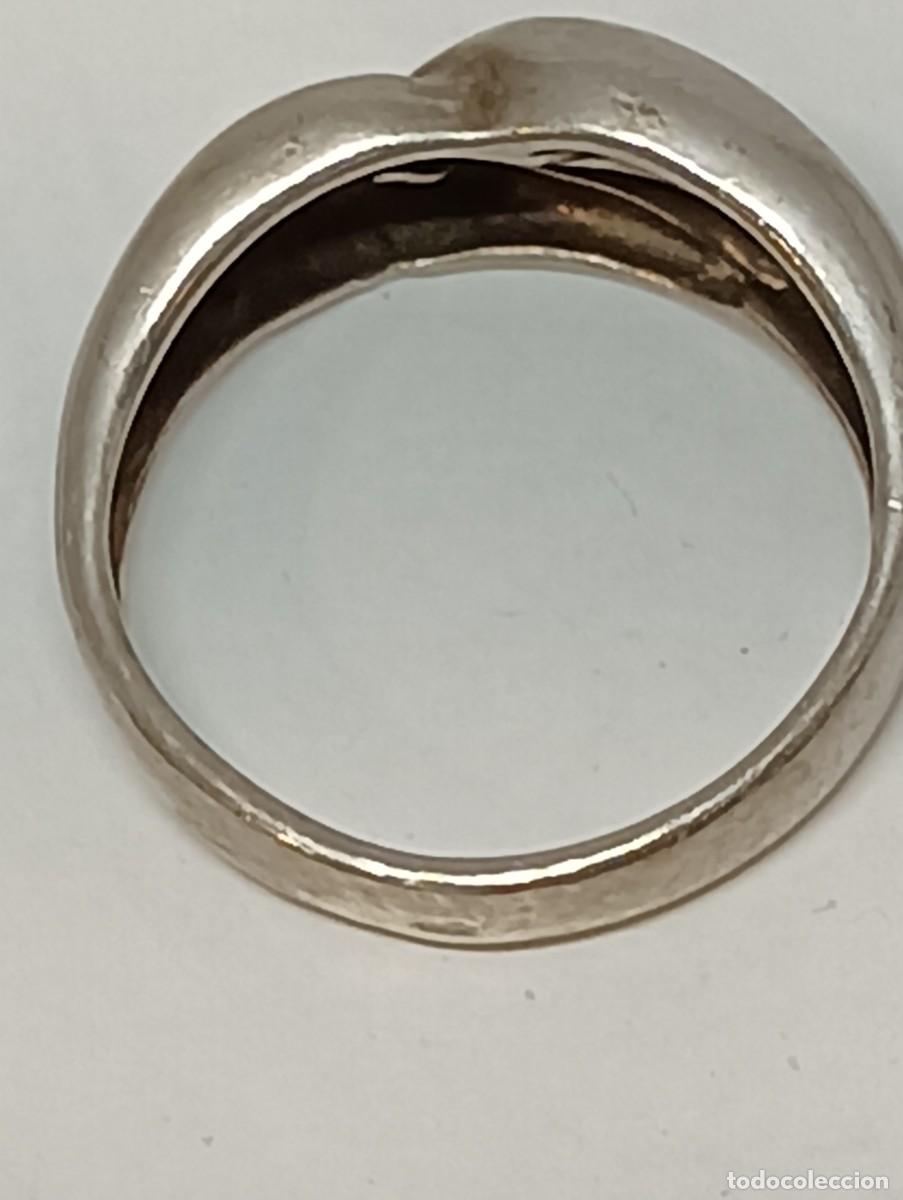 Joyeria: ANILLO DE PLATA DISE&Ntilde;O CRUZADO - Foto 2