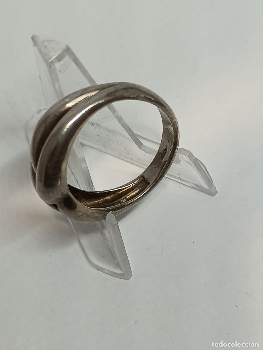 Joyeria: ANILLO DE PLATA DISE&Ntilde;O CRUZADO - Foto 3