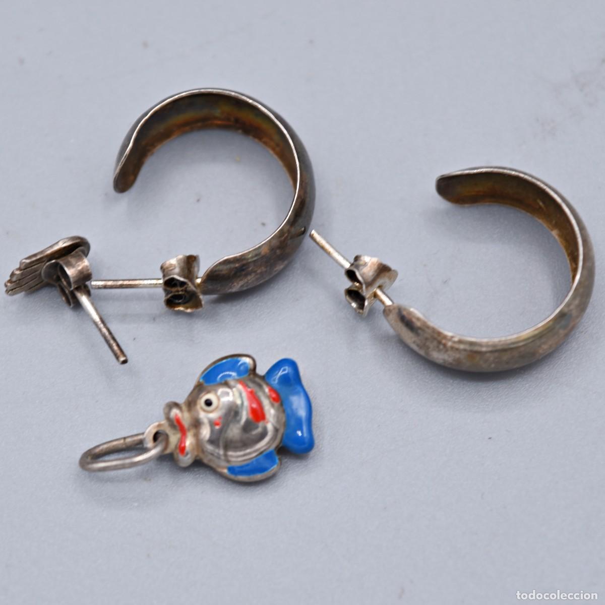 Joyeria: Joyer&iacute;a de plata - Pendientes y colgante - Foto 4