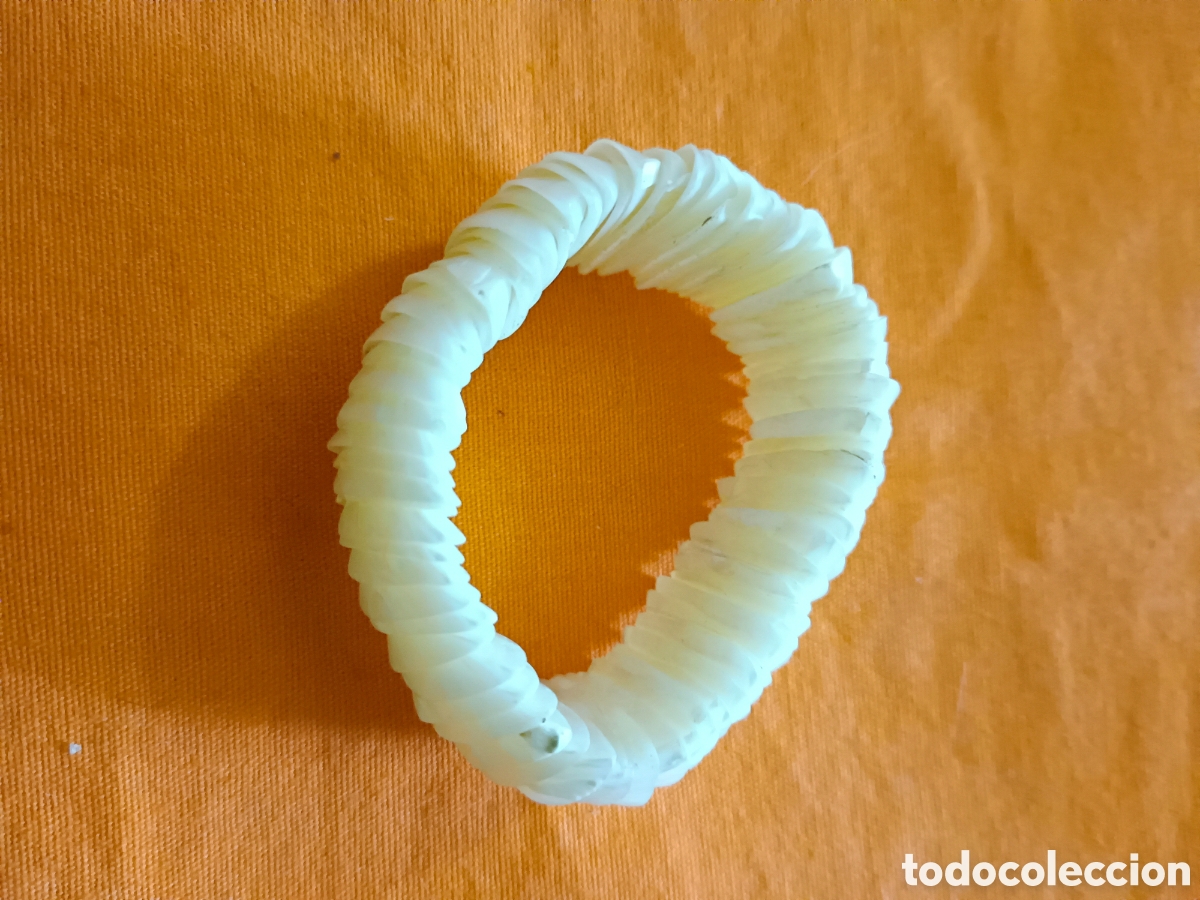 Joyeria: Pulsera de conchas blancas naturales - Foto 2