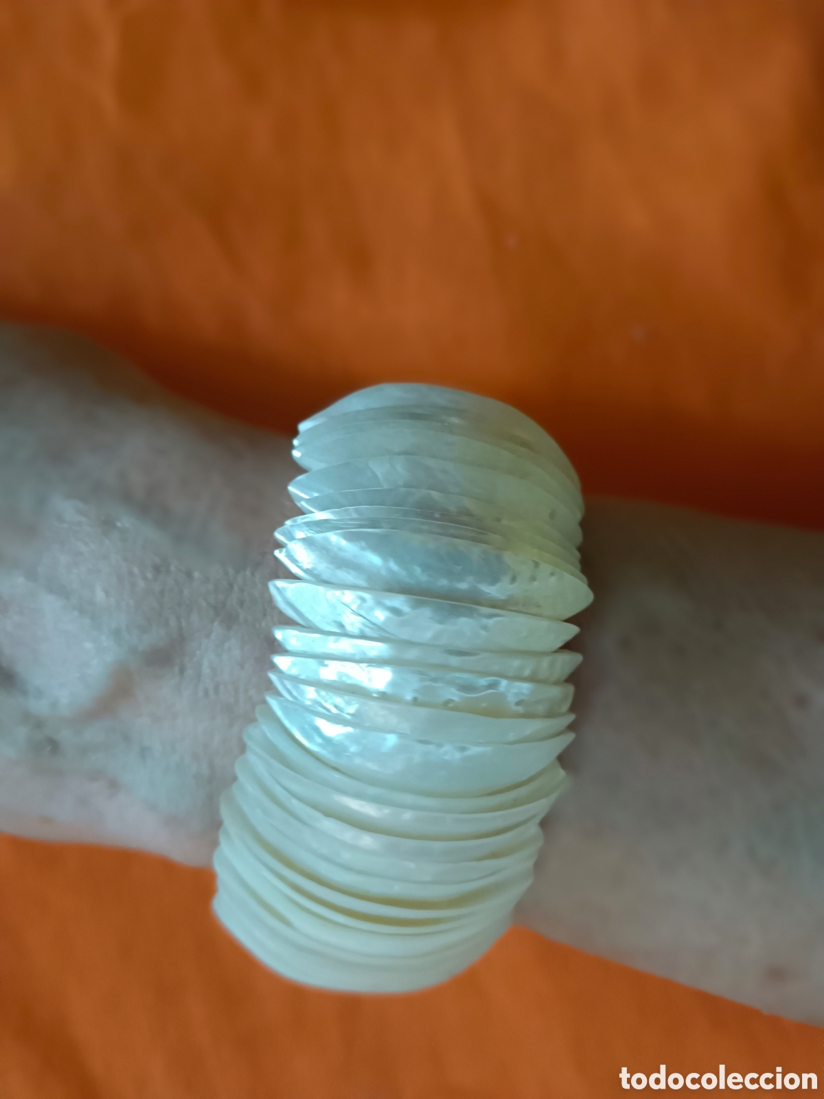 Joyeria: Pulsera de conchas blancas naturales - Foto 1