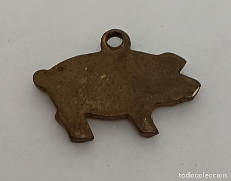 Joyeria: COLGANTE DE BRONCE CERDITO DE LA SUERTE - Foto 2