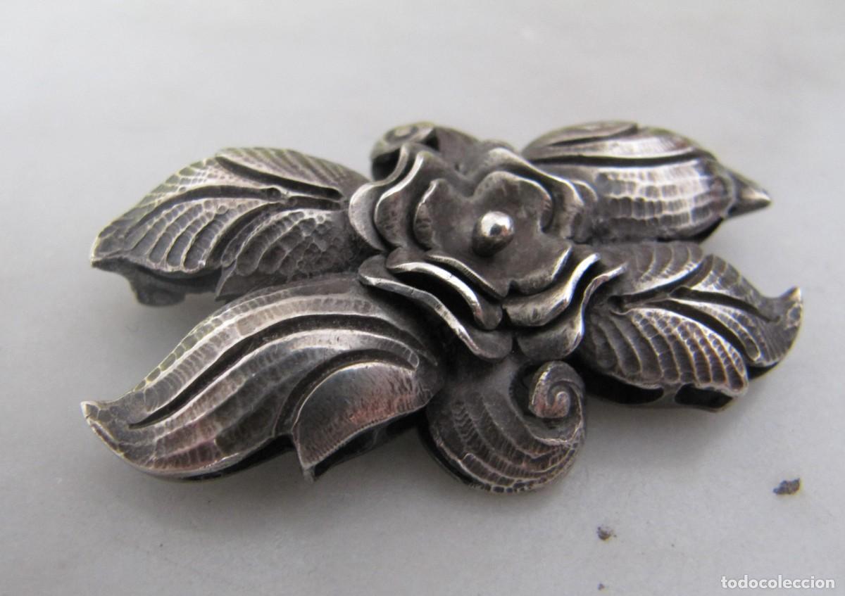 Joyeria: broche de plata de los a&ntilde;os 30 - Foto 1