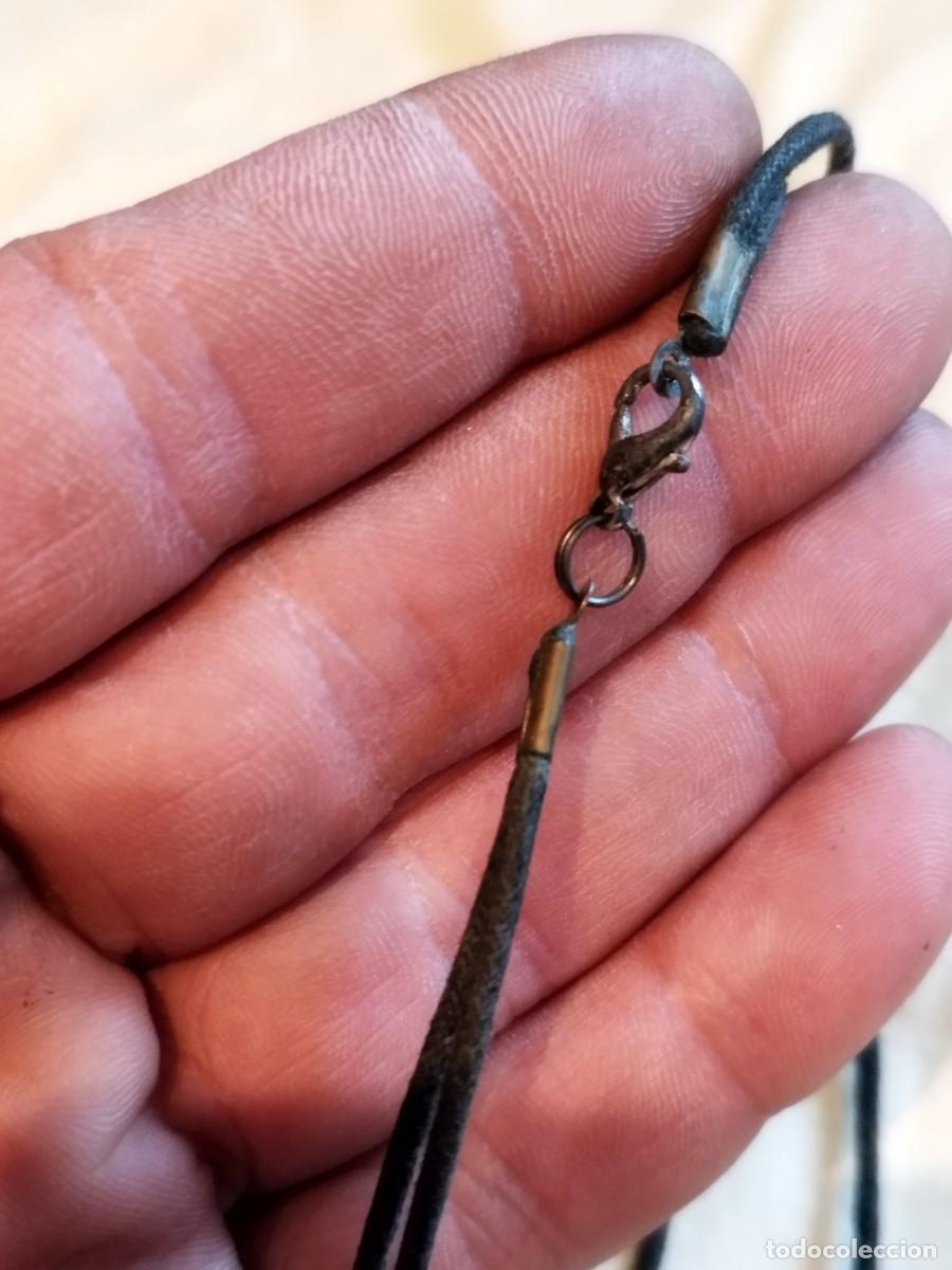 Joyeria: Antiguo colgante, de dos hilos con cierre. - Foto 3