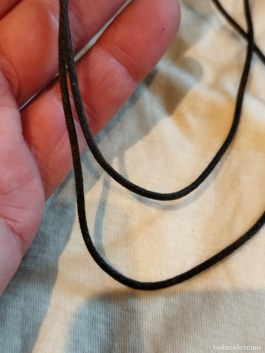 Joyeria: Antiguo colgante, de dos hilos con cierre. - Foto 4