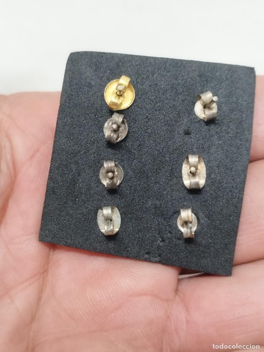 Joyeria: Lote de 7 peque&ntilde;os pendientes, piercing. - Foto 3