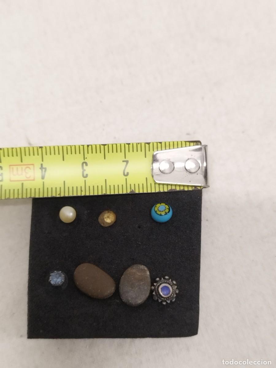Joyeria: Lote de 7 peque&ntilde;os pendientes, piercing. - Foto 4