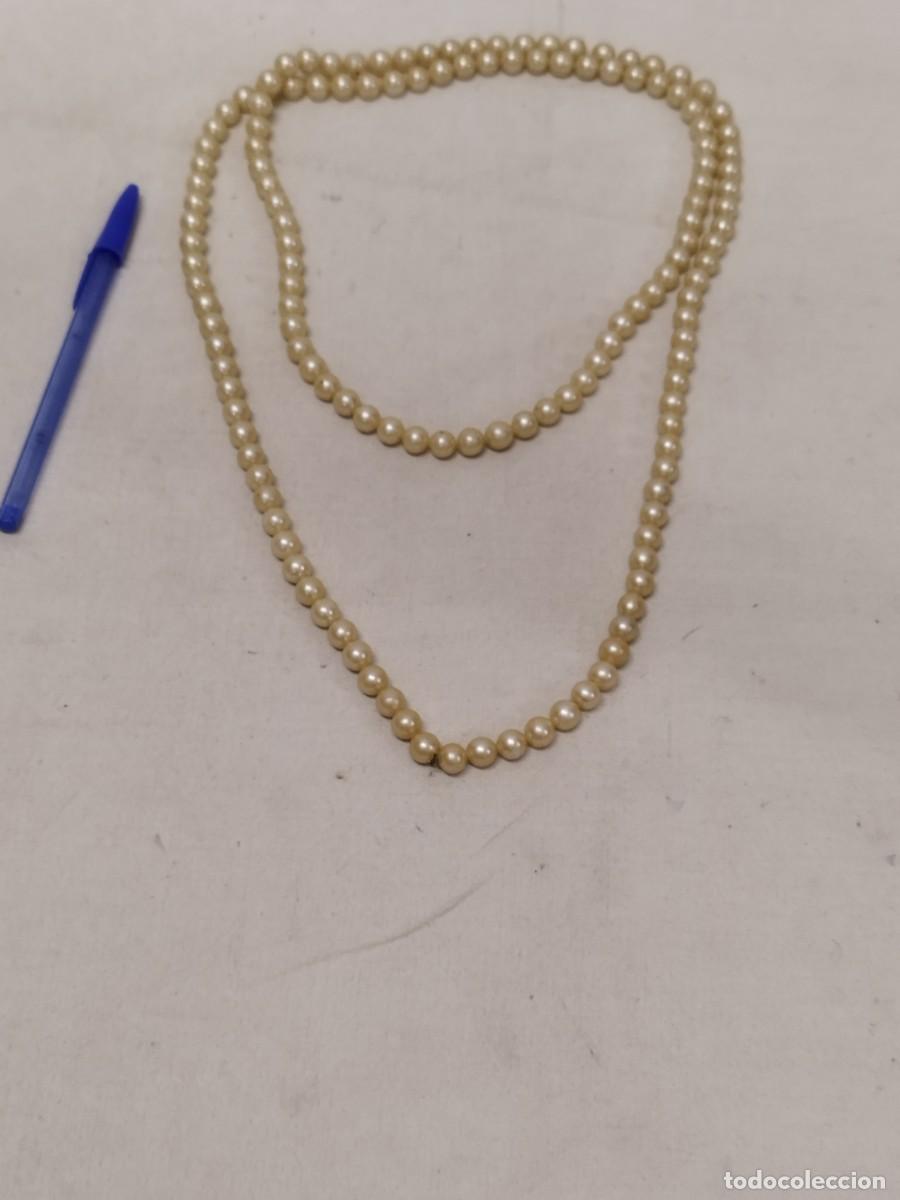 Joyeria: Antiguo gran collar de perlas a identificar. - Foto 1