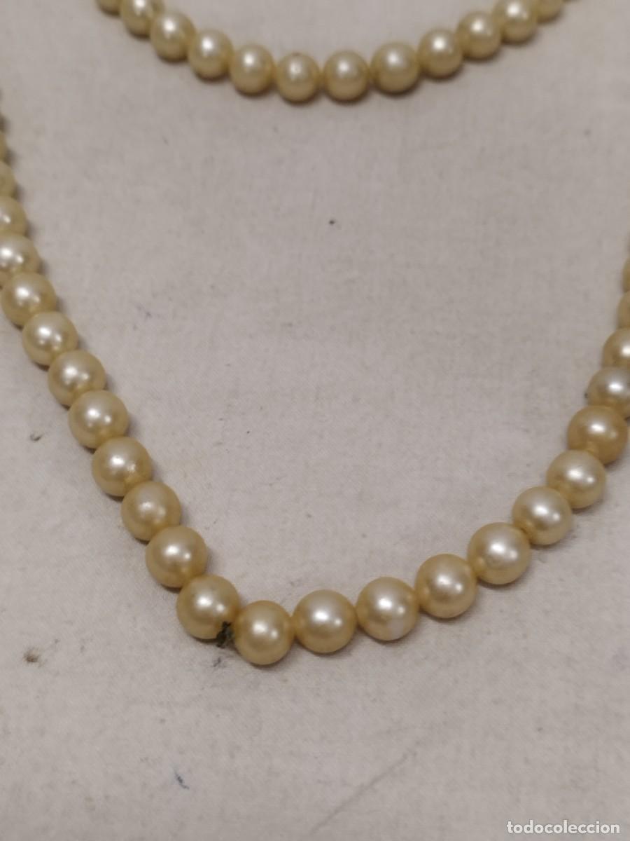 Joyeria: Antiguo gran collar de perlas a identificar. - Foto 2