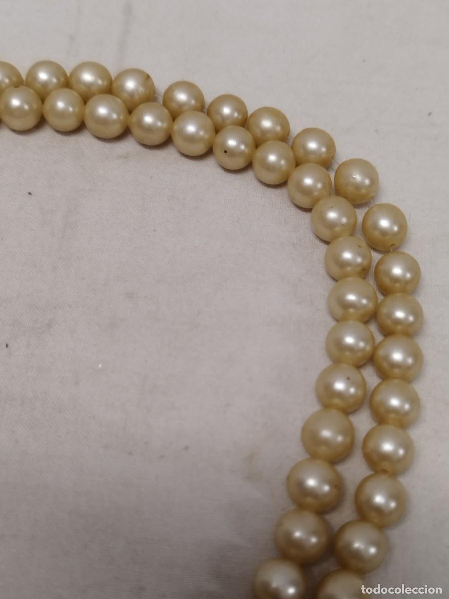 Joyeria: Antiguo gran collar de perlas a identificar. - Foto 3