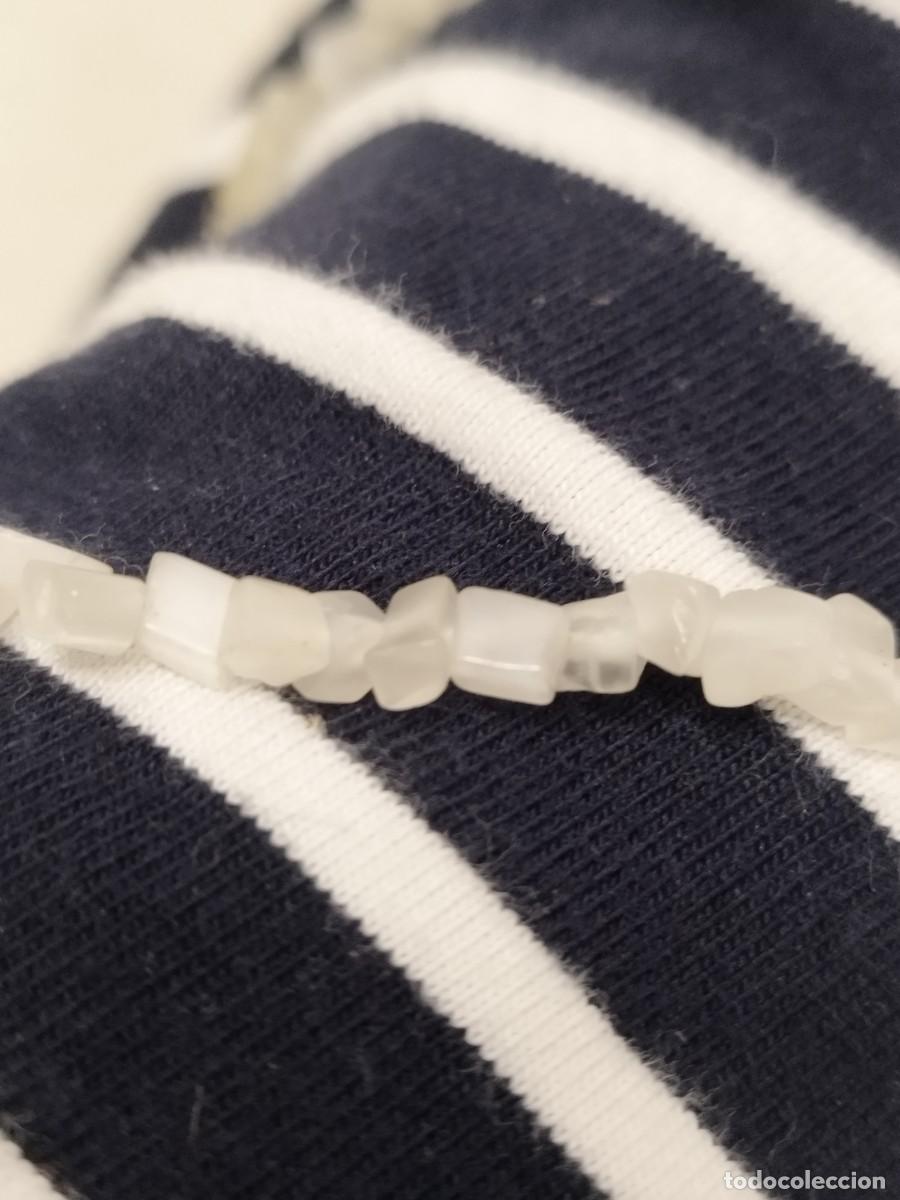 Joyeria: Antiguo gran collar de mineral blanco a identificar. - Foto 3