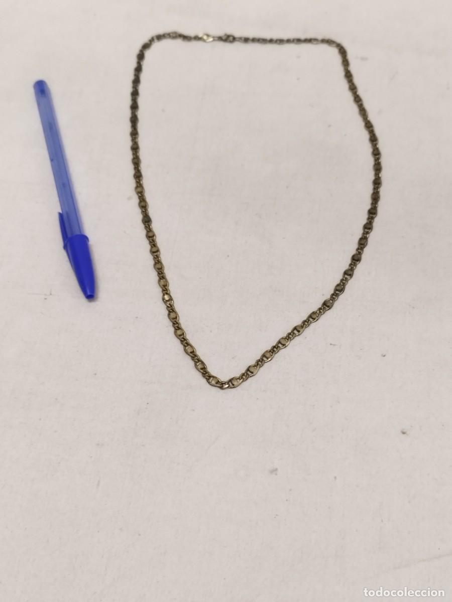 Joyeria: Antigua cadena collar, de metal a identificar. - Foto 1
