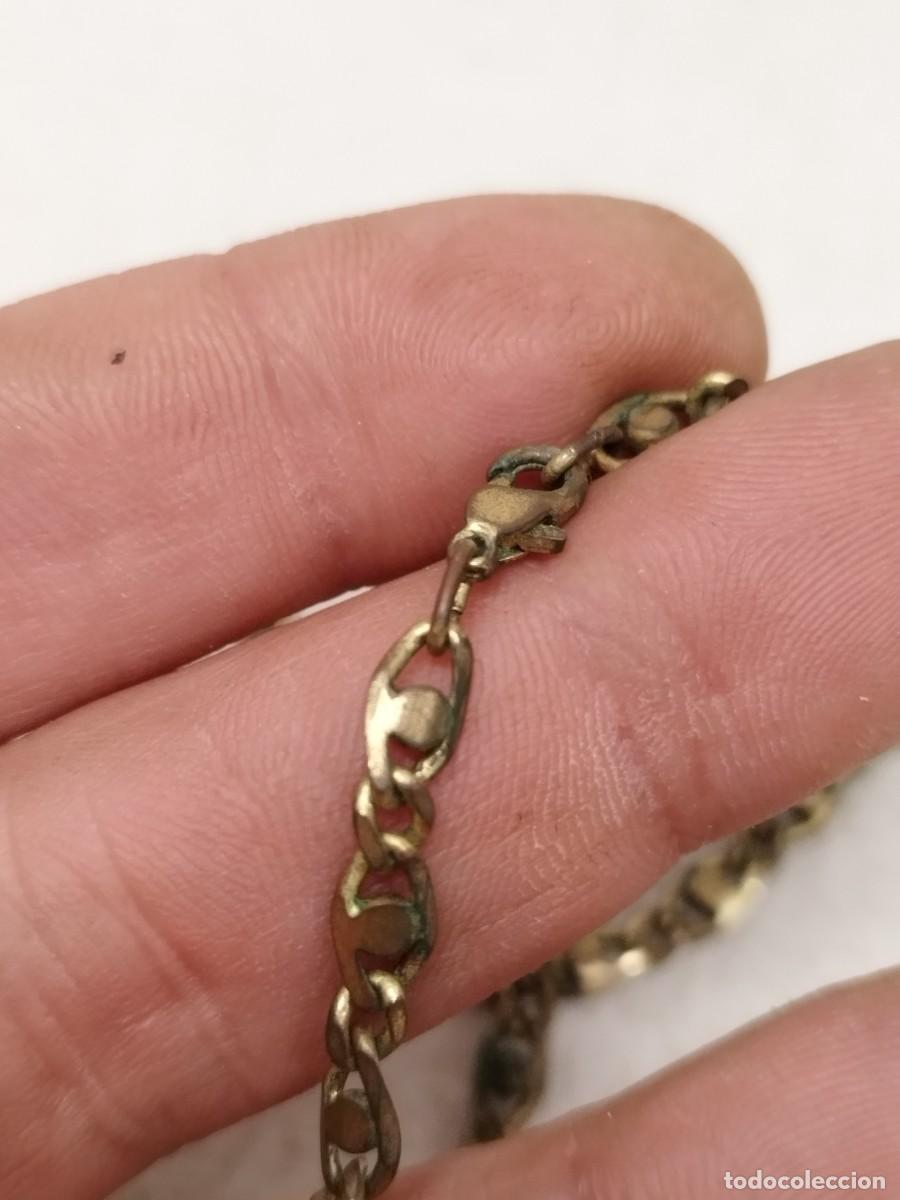 Joyeria: Antigua cadena collar, de metal a identificar. - Foto 2