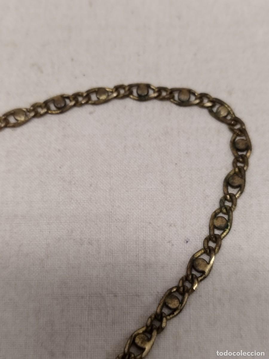 Joyeria: Antigua cadena collar, de metal a identificar. - Foto 5
