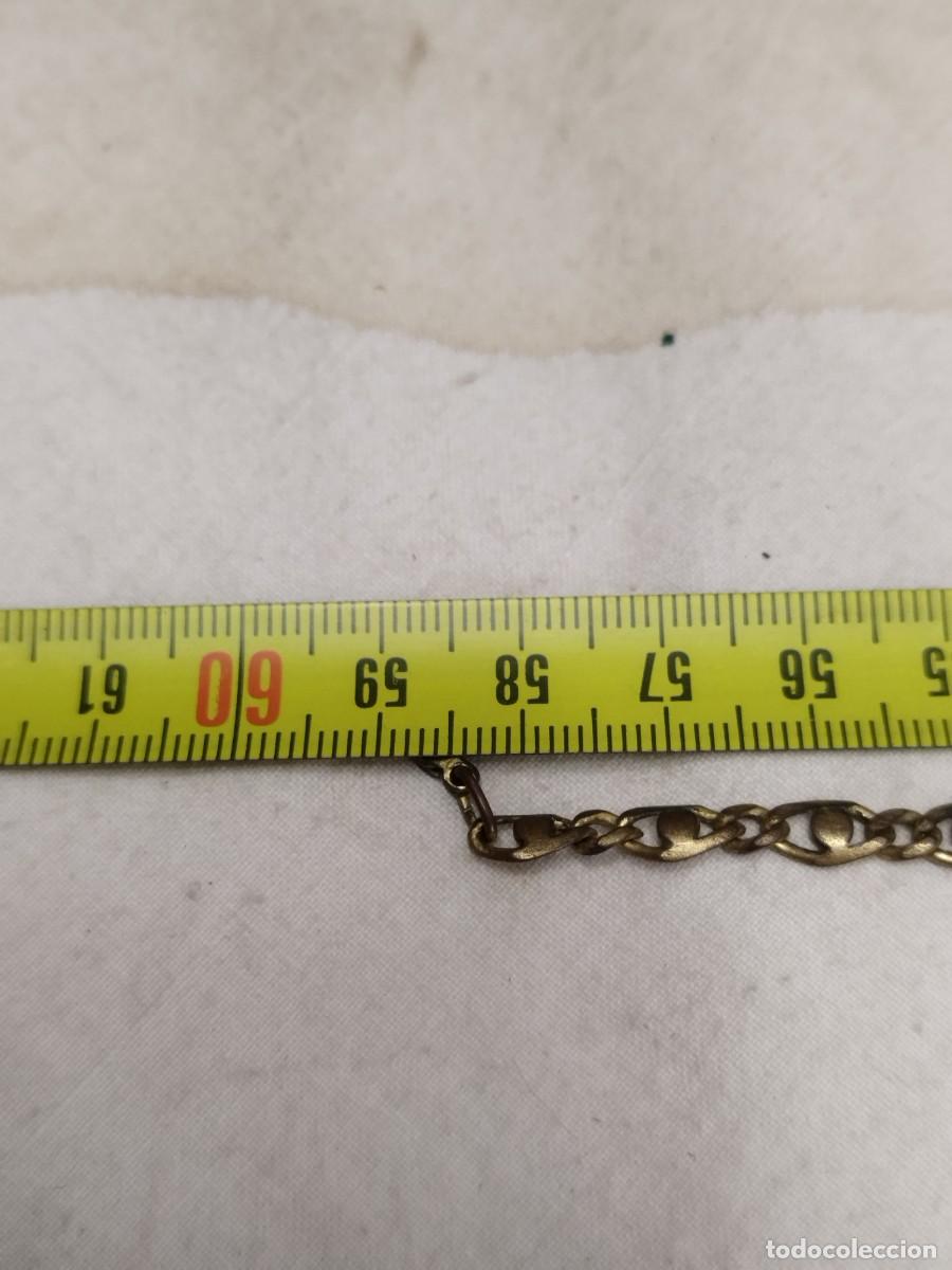 Joyeria: Antigua cadena collar, de metal a identificar. - Foto 6